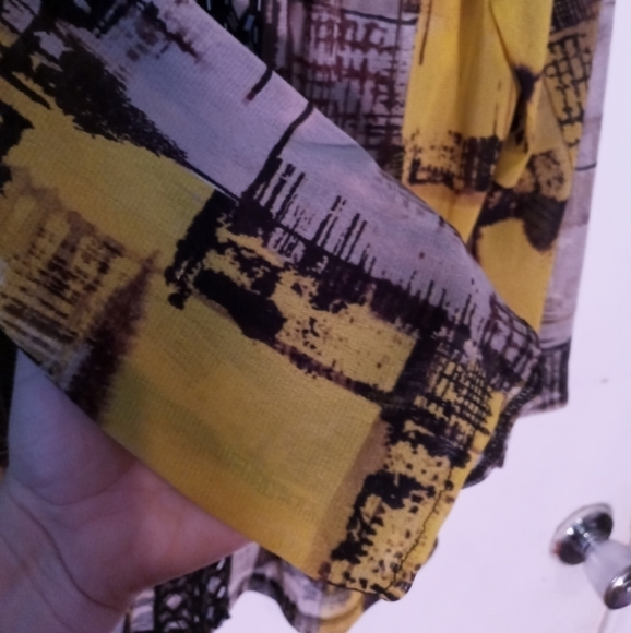 Alfani Sheer Embellished Blouse - Picture 4 of 8